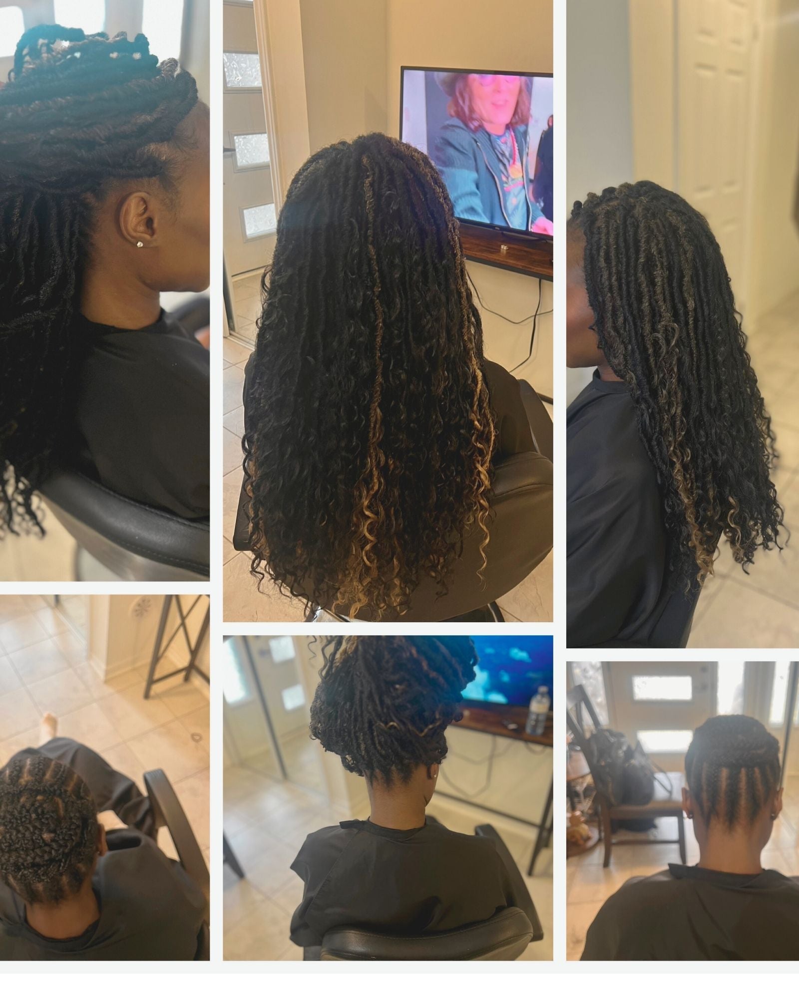 Crochet Braids (Cornrow method)
