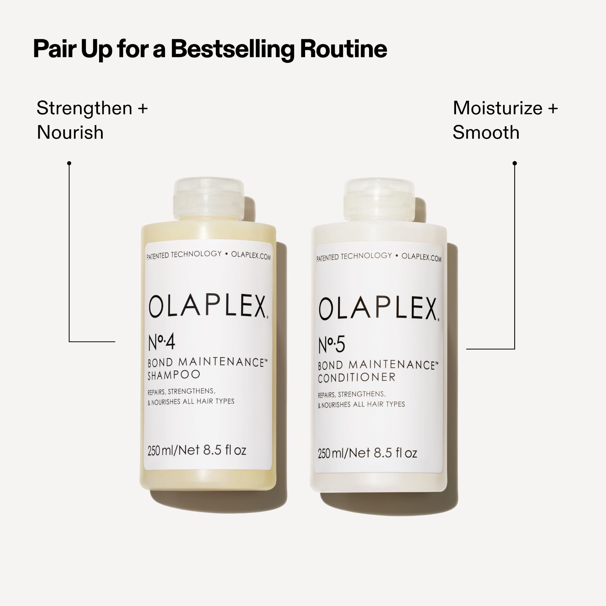 Olaplex No. 5 Bond Maintenance Conditioner, Repairs, Strengthens, & Nourishes All Hair Types, Leaving Hair Feeling Soft & Adds Shine, 250ml