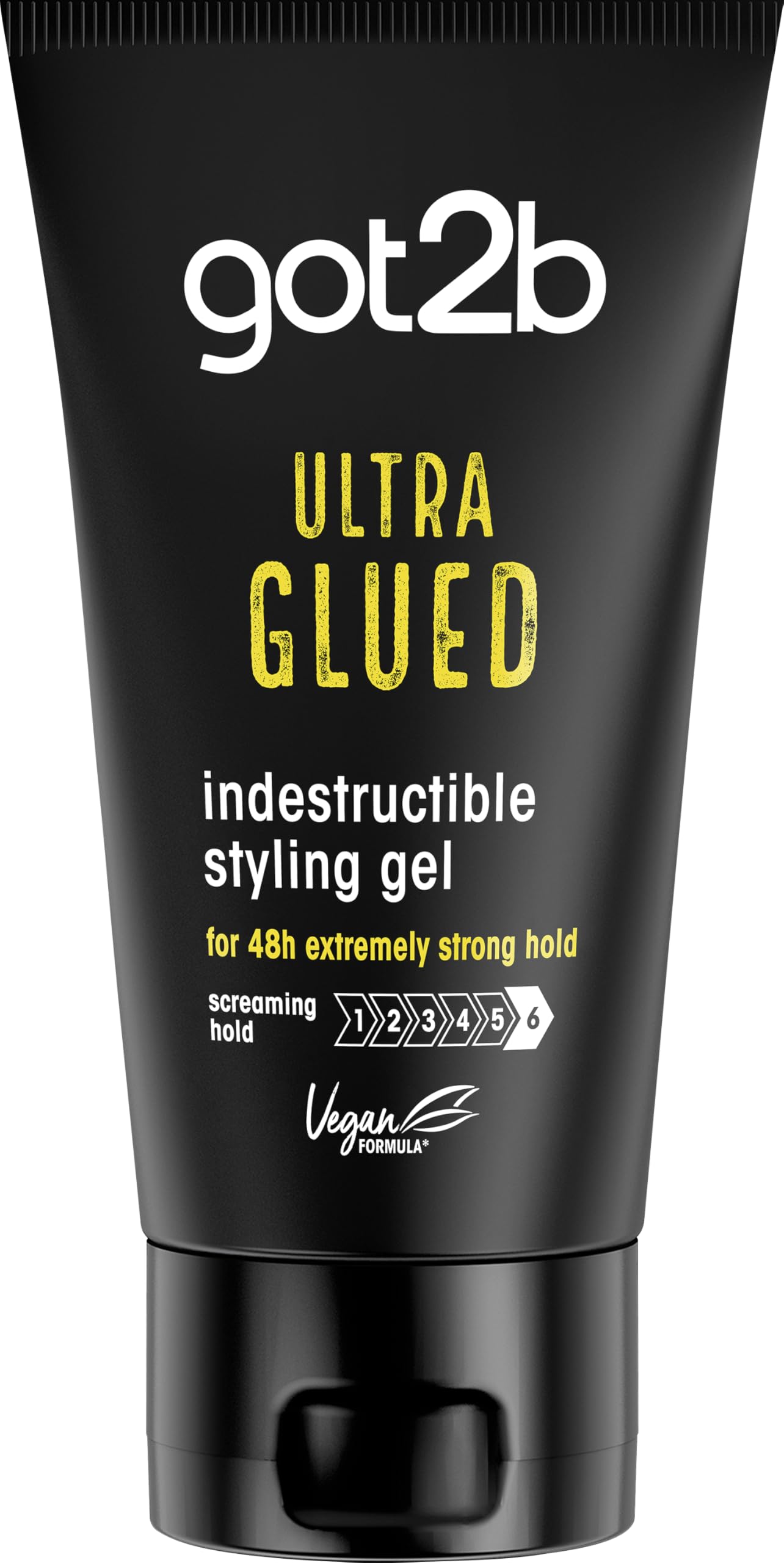 Schwarzkopf Got2b Ultra Glued Invincible Styling Gel, 170 Milliliter