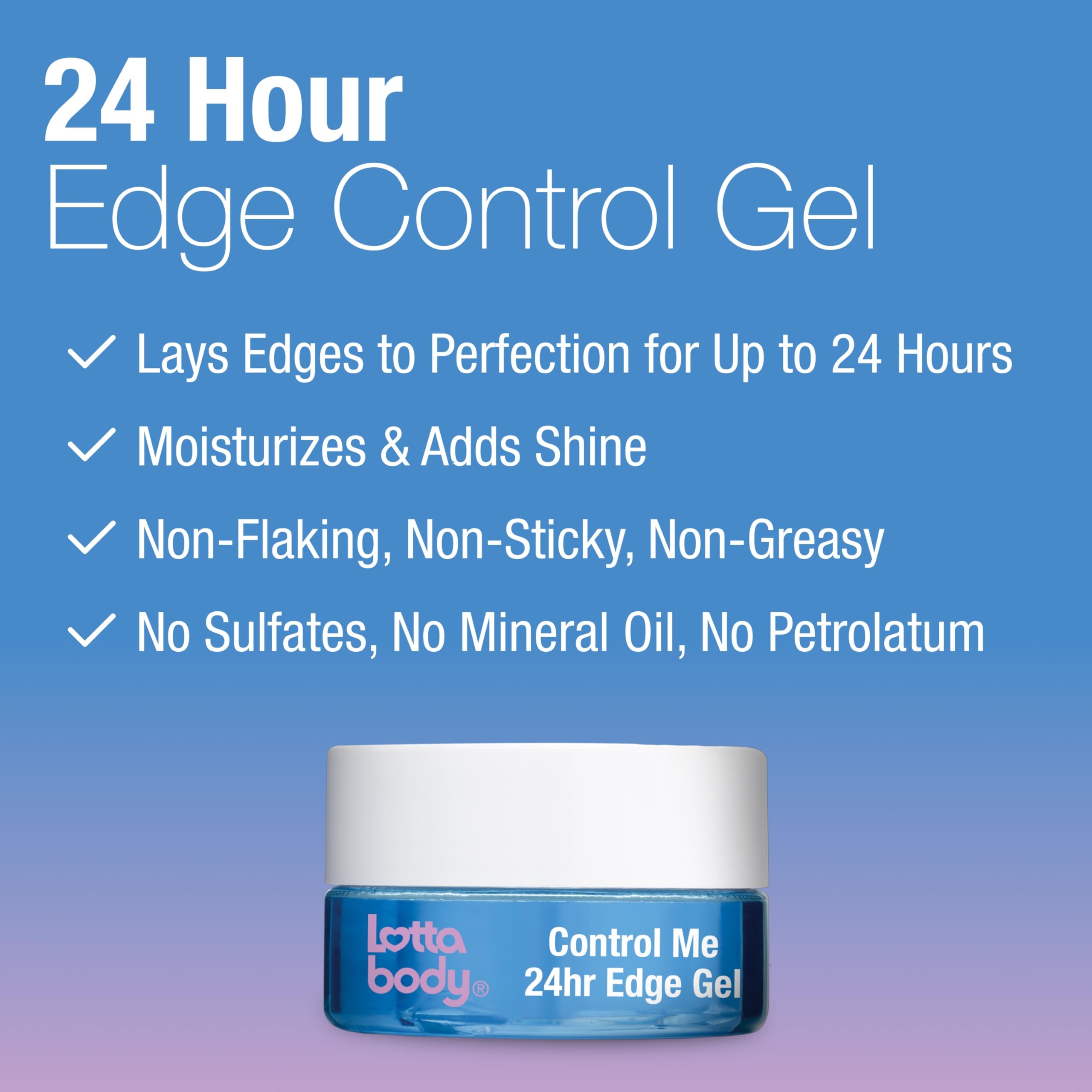 Lottabody Coconut & Shea Oils Control Me Edge Gel
