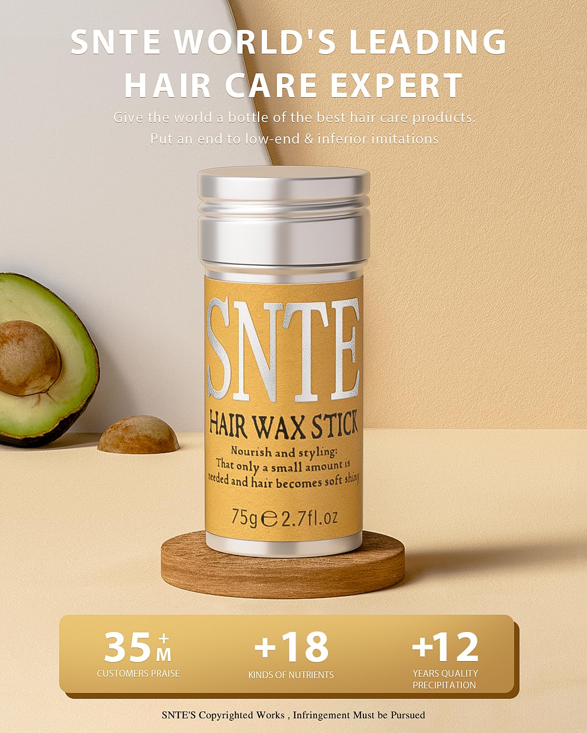 Hair Wax Stick, Wax Sticks for Hair Slick Stick, Hair Wax Sticks for Women Kids, Hair Gel for Women Girls Hair Accessories for Women, Baby Hair Gel Products for Women, Hair Bun Maker Styling Cream
