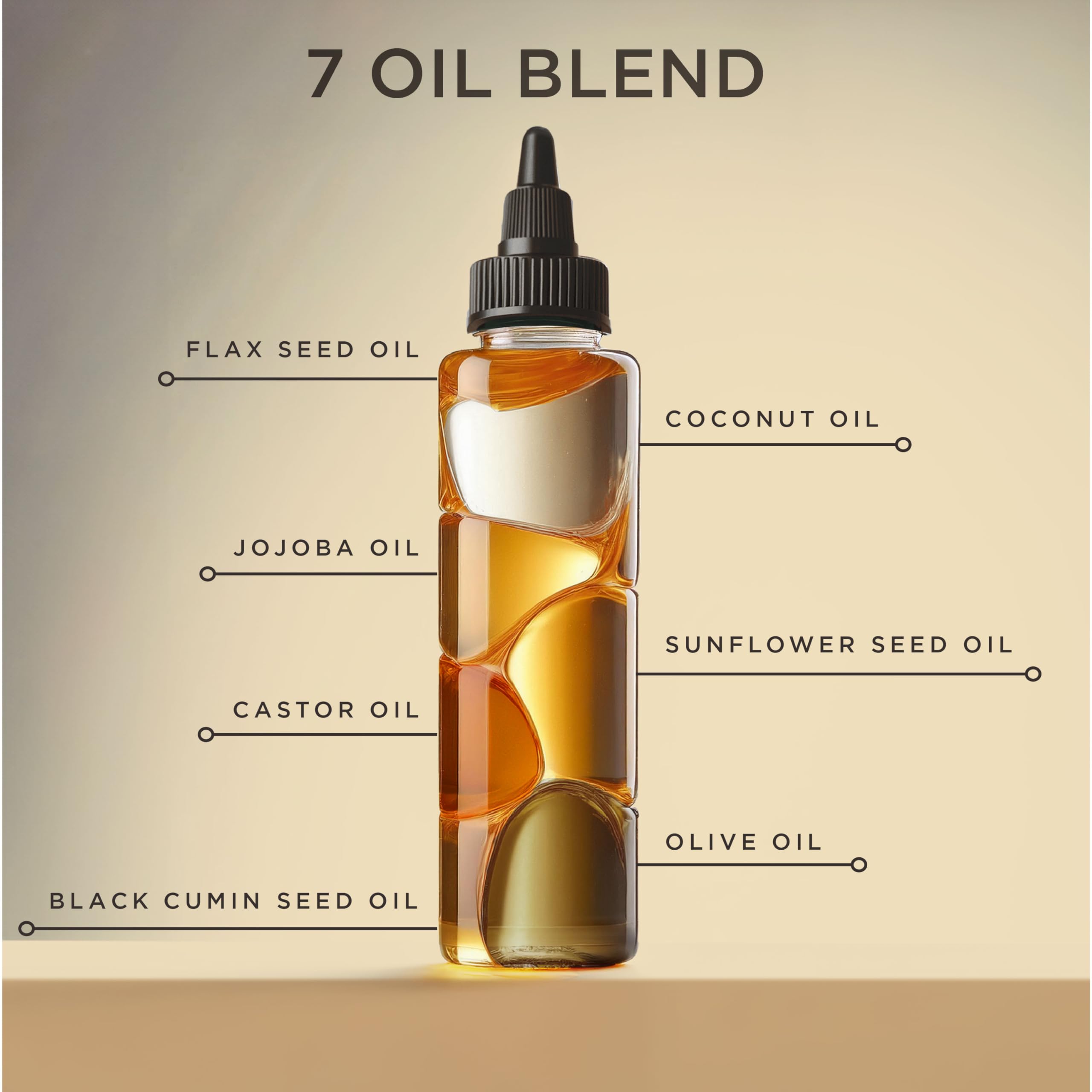 Carol's Daughter Goddess Strength Scalp and Hair Oil for Curly, Wavy, Coily Hair, Treatment with Castor Oil for Weak, Stronger Hair, 125ml