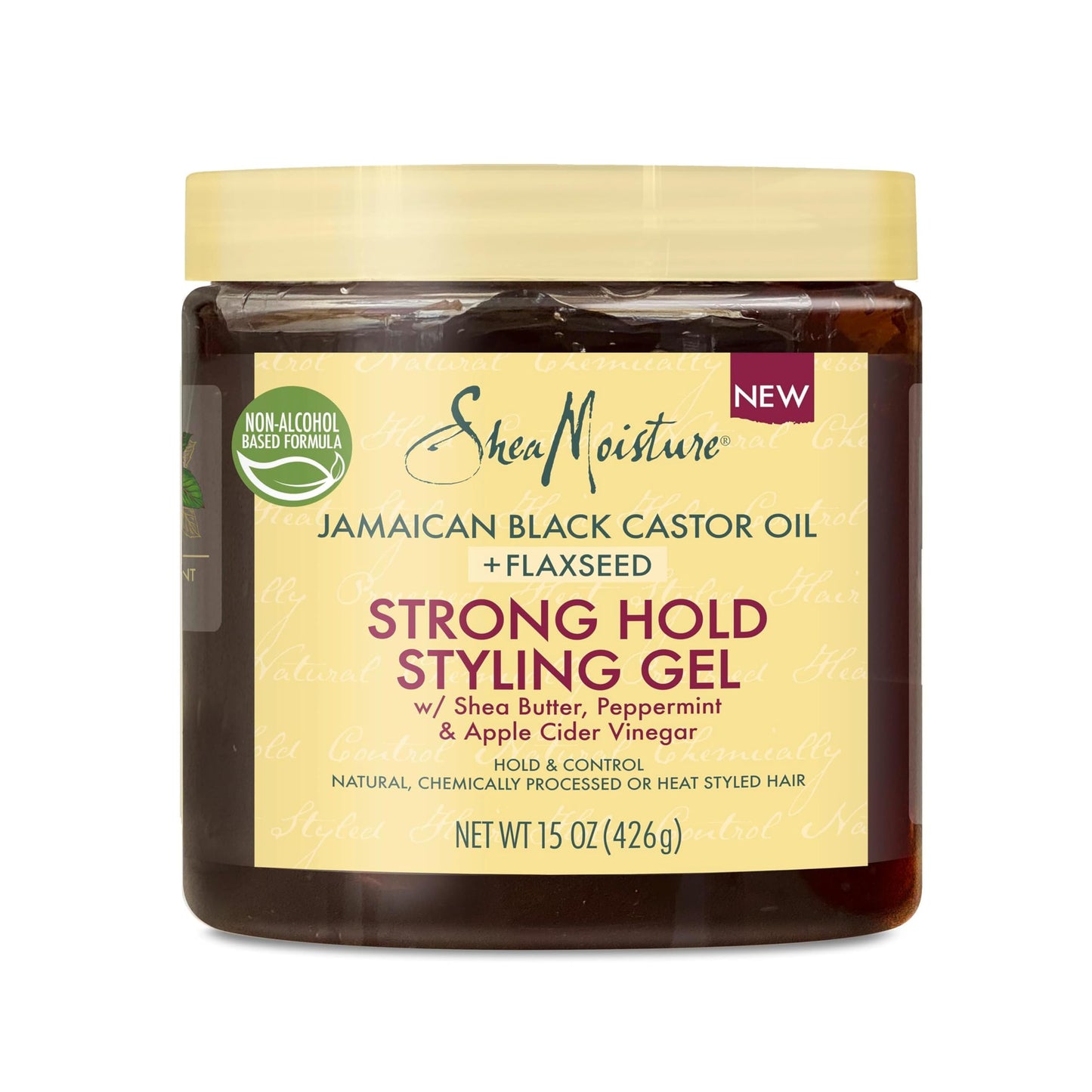 Shea Moisture Jamaican Black Castor Oil Strong Hold Hair Styling Gel With Flaxseed 425 g