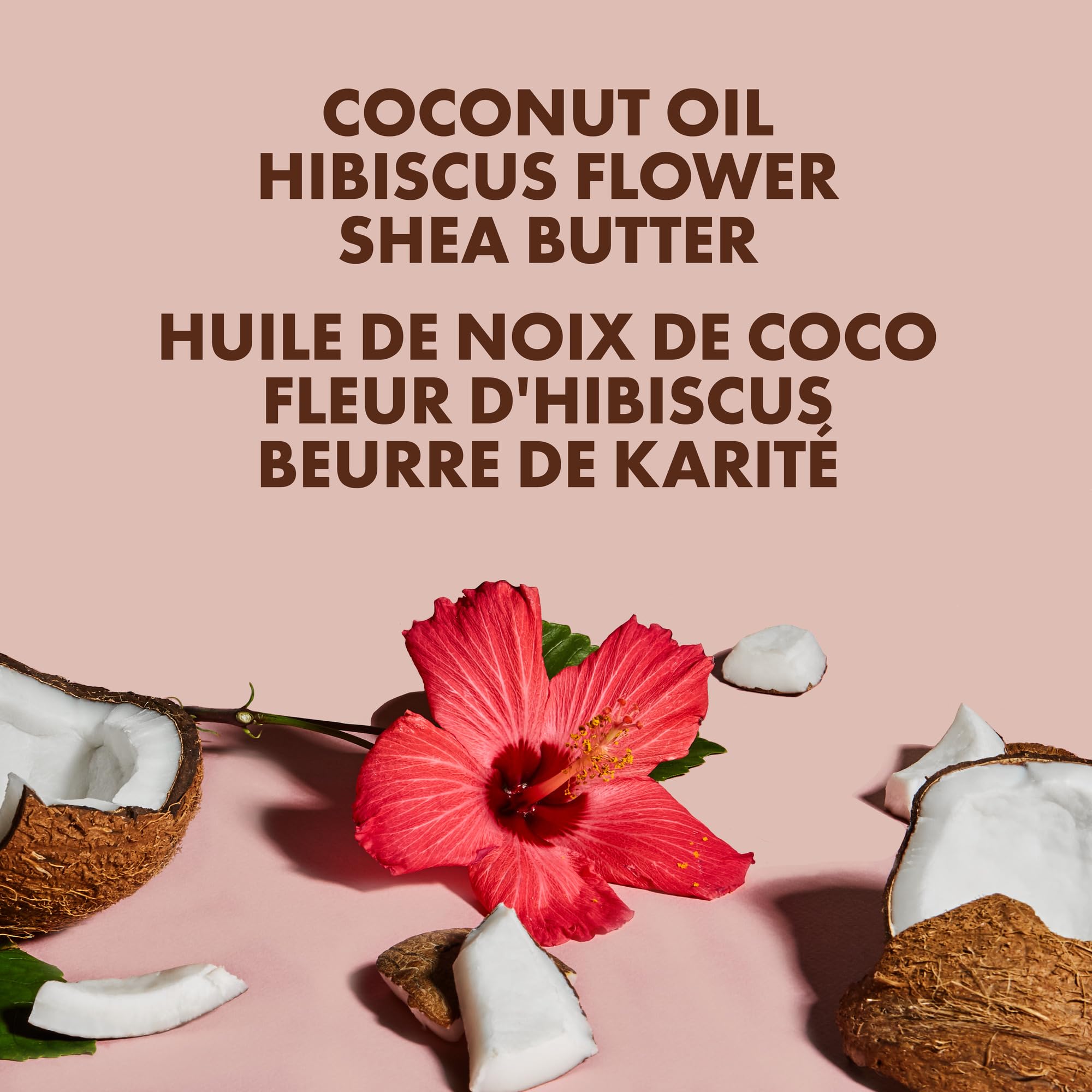 Shea Moisture Frizz-Free Curl Mousse for curly hair Coconut & Hibiscus with Silk Protein & Neem Oil 222 ml