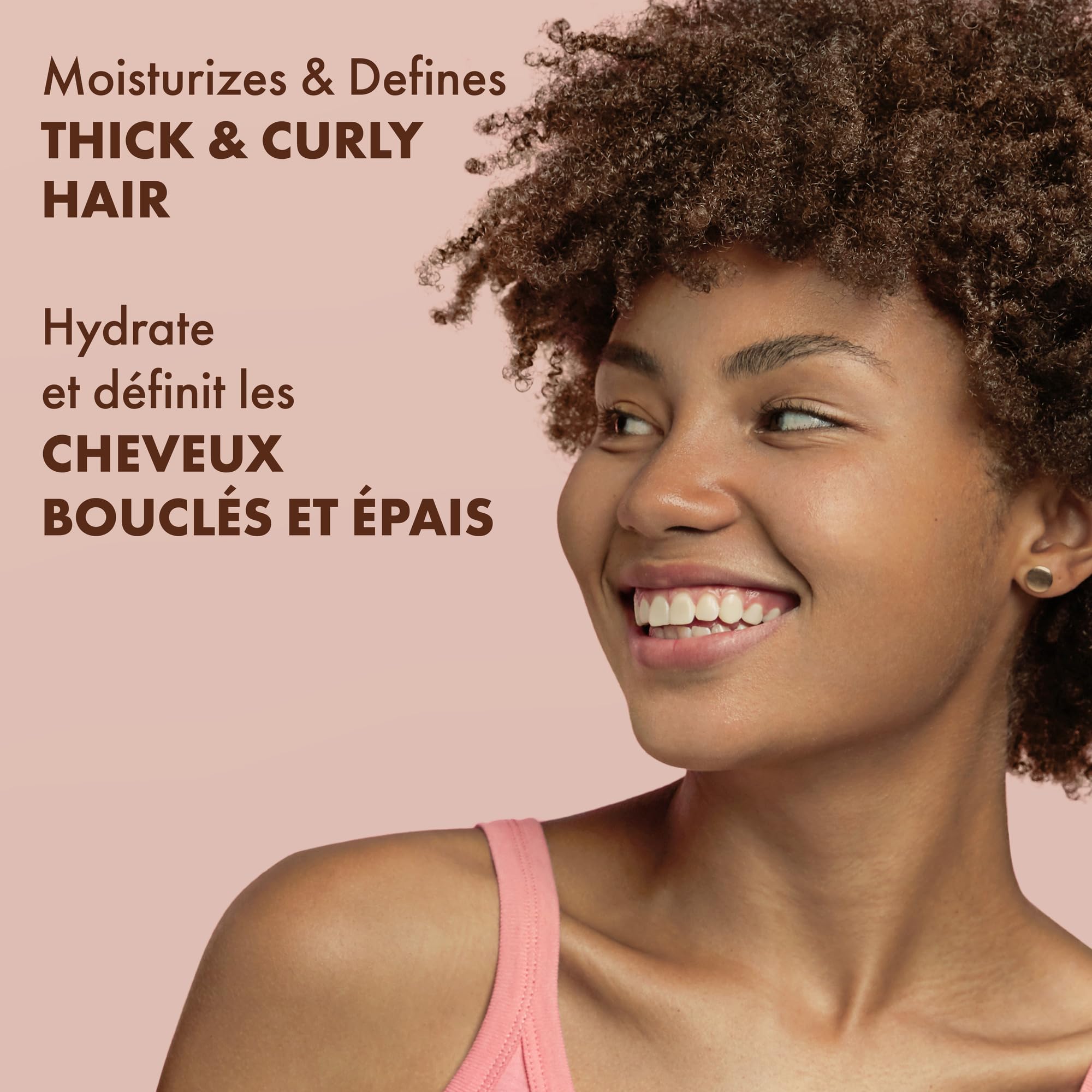 Shea Moisture Frizz-Free Curl Mousse for curly hair Coconut & Hibiscus with Silk Protein & Neem Oil 222 ml