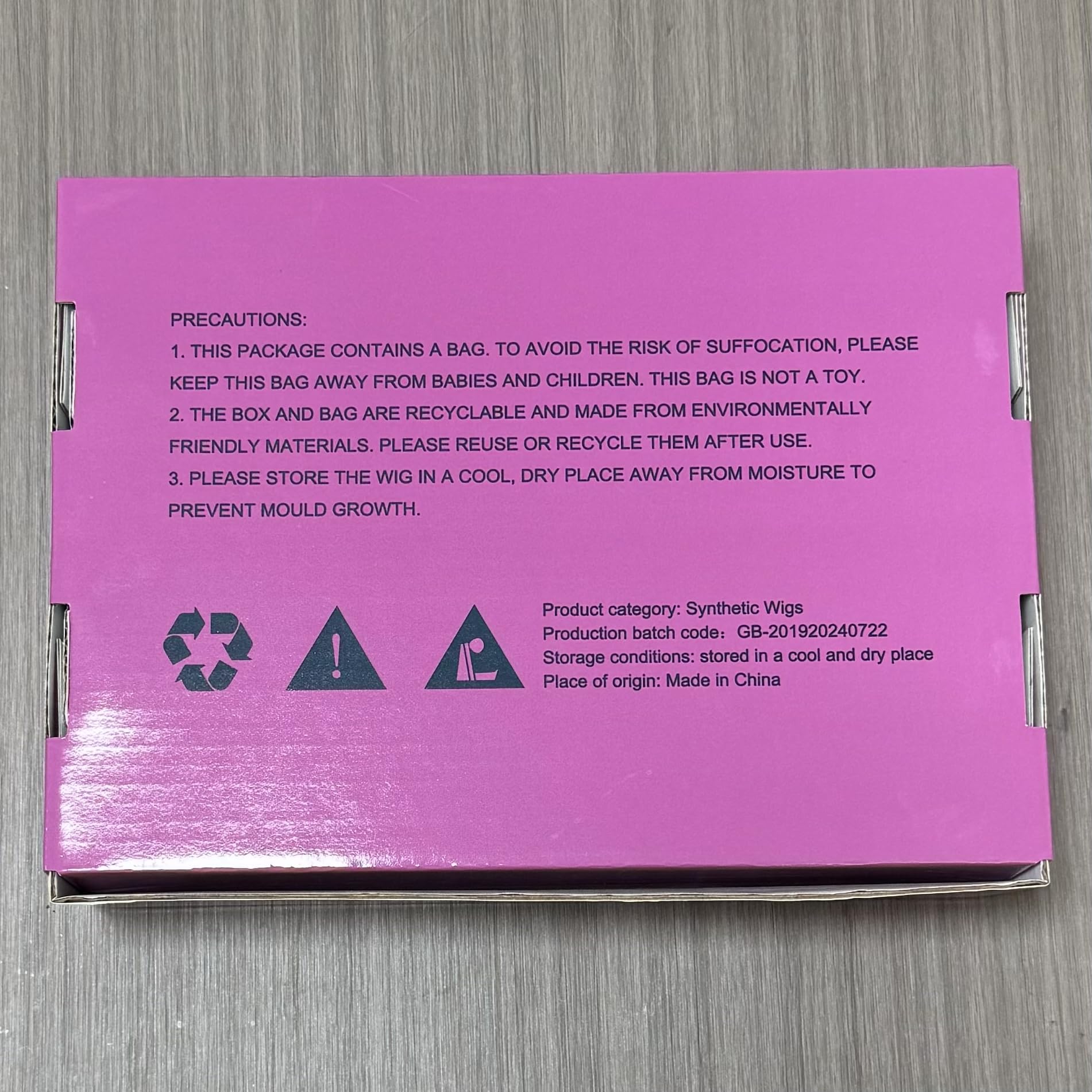 Esmee Long Wavy Brown Wigs for Women with Fringe Natural Synthetic Hair Wig for Daily & Party Use