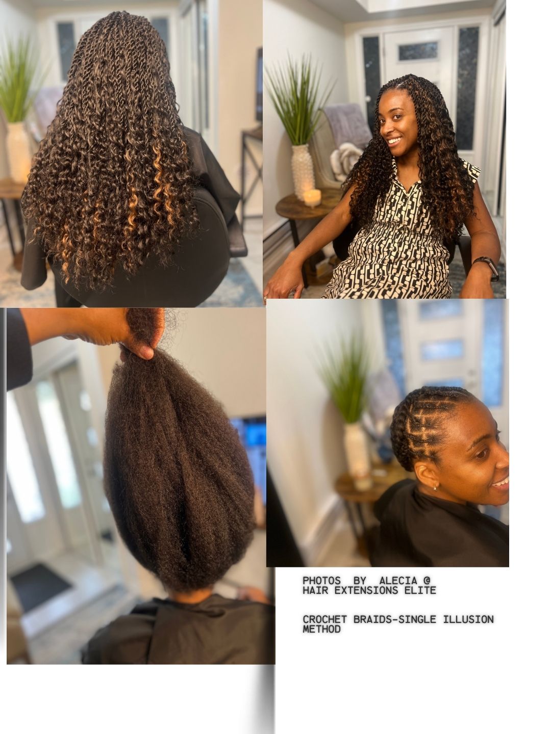 Crochet Braids (Single Illusion)