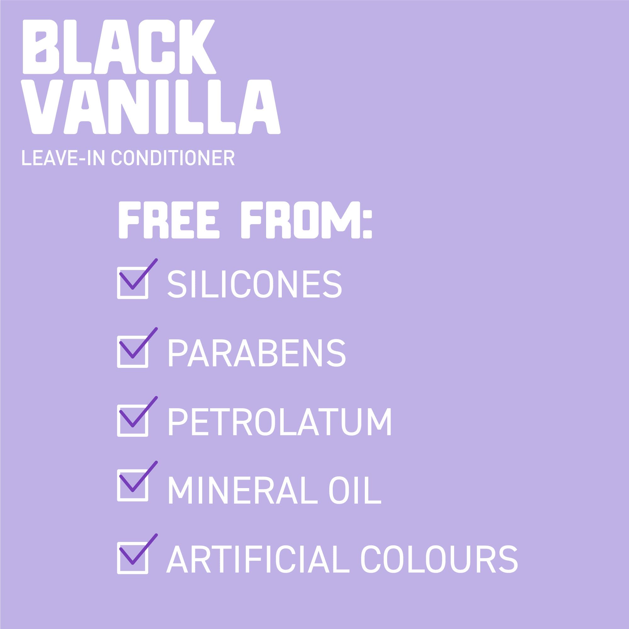 Carol's Daughter Black Vanilla Moisturizing Leave In Conditioner Spray, with Rosemary Oil, for Curly, Wavy Hair, 236ml
