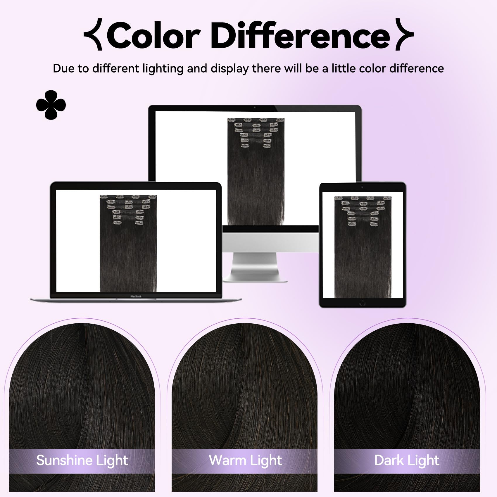 WindTouch Clip in hair Extensions for Women Real Human Hair, Dark Brown Hair Extensions 12 Inch 70g #2, Brown Remy Human Hair Extensions Clip ins for Women, Soft Natural Straight