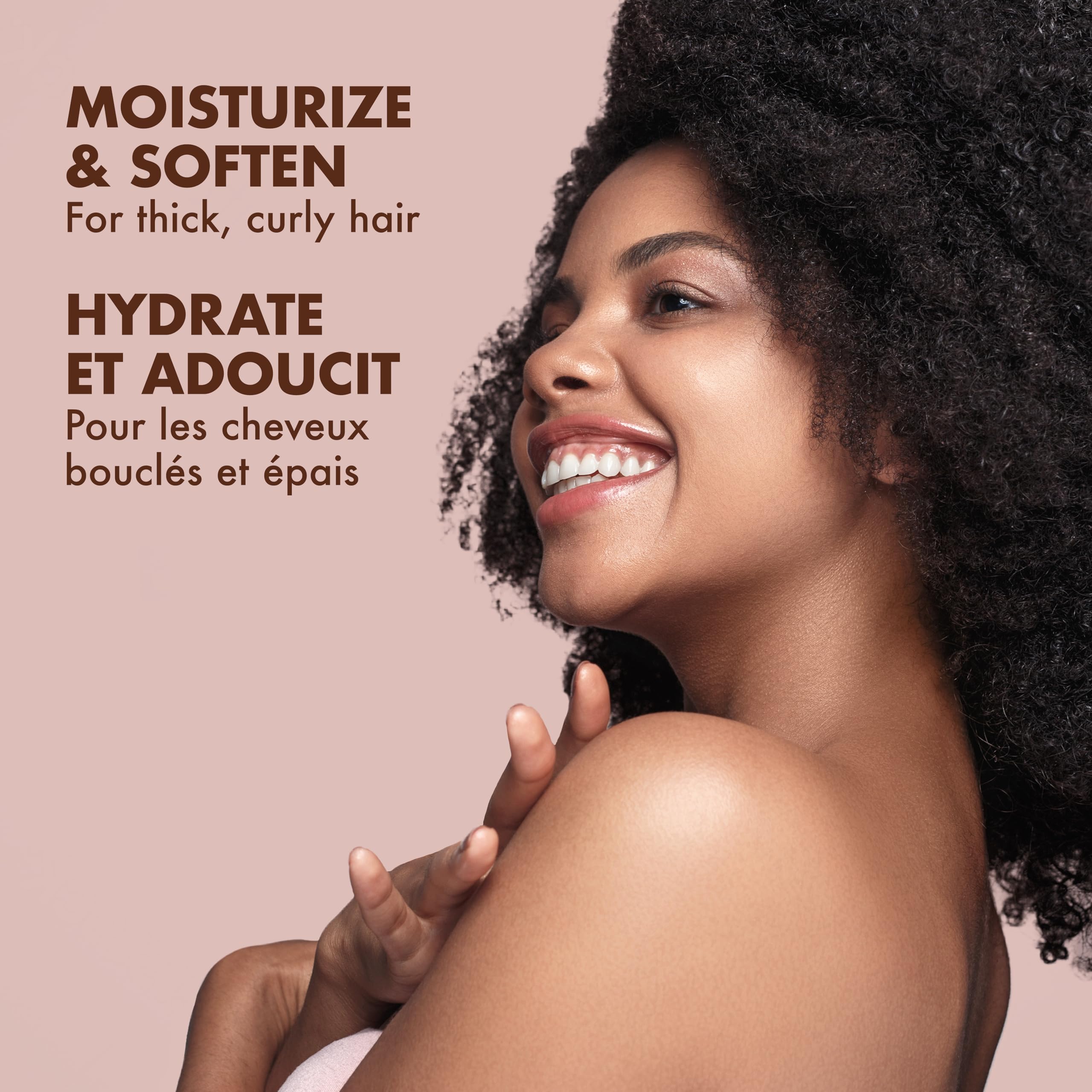 Shea Moisture Coconut & Hibiscus Curl & Shine Conditioner for Thick, Curly Hair with Silk Protein & Neem Oil to Moisturize & Soften 384 ml