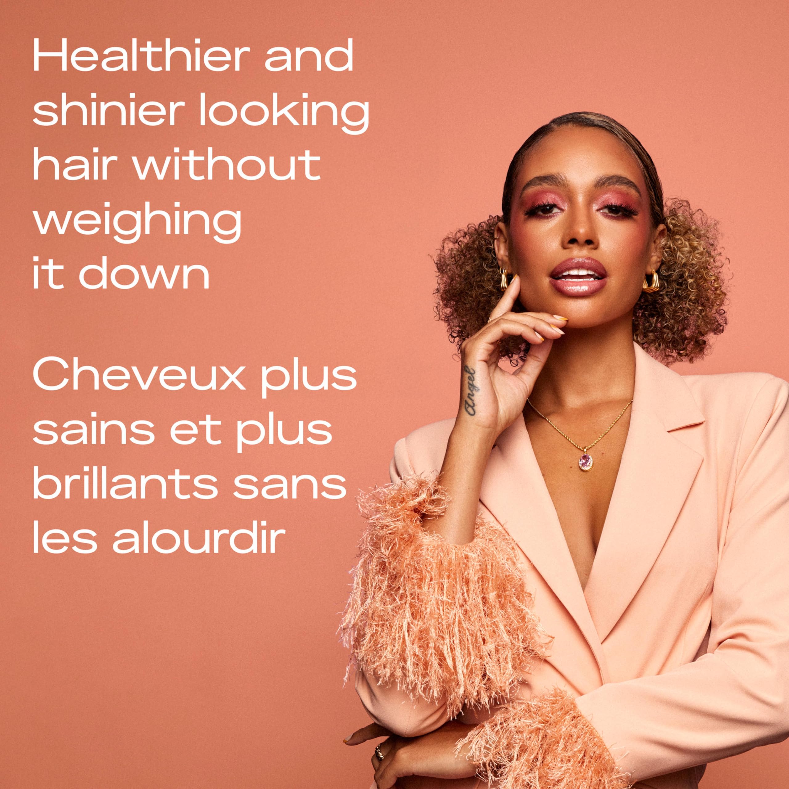 SheaMoisture Coconut & Hibiscus Smooth & Shine Hair Oil for Lightweight Luminous Shine, 97mL